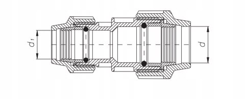 Złączka Mufa redukcyjna PE 32x20mm Unidelta Złączka Mufa redukcyjna PE 32x20mm Unidelta
