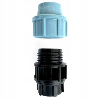 Złączka PE Unidelta 25 mm x 1" gwint wewnętrzny