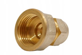 Złączka łącznik mosiądz skręcany do pex 16 x 3/4" GW