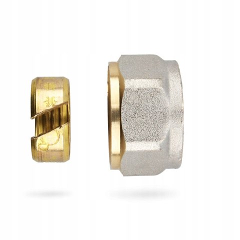 Złączka łącznik mosiądz skręcany do pex 16 x 3/4" GZ Złączka łącznik mosiądz skręcany do pex 16 x 3/4" GZ