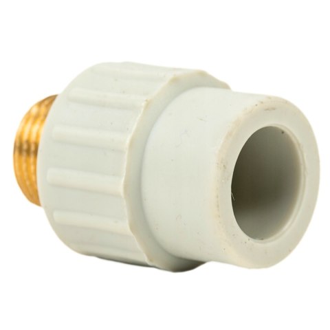 Złączka, mufa PP do zgrzewania 25mm/1" gwint zewnętrzny Złączka, mufa PP do zgrzewania 25mm/1" gwint zewnętrzny