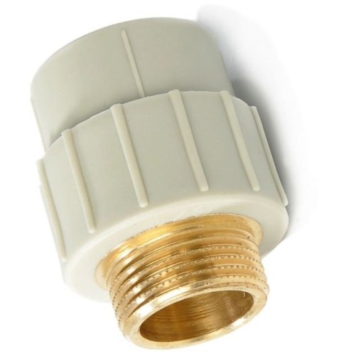 Złączka, mufa PP do zgrzewania 32mm/1" gwint zewnętrzny Złączka, mufa PP do zgrzewania 32mm/1" gwint zewnętrzny