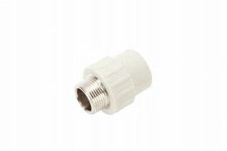 Złączka, mufa PP do zgrzewania 40mm/1 1/4" gwint zewnętrzny