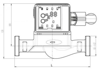 Elektroniczna pompa obiegowa DO C.O 25/40 Diamond 180mm (ART.4-180)