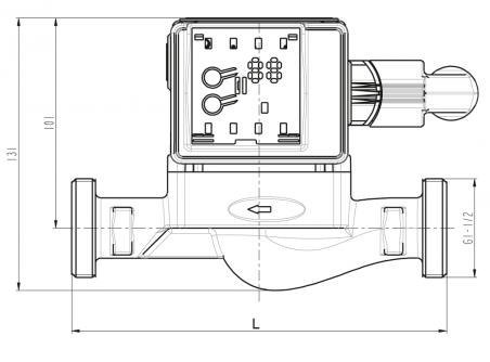 Elektroniczna pompa obiegowa DO C.O 25/40 Diamond 180mm (ART.4-180)
