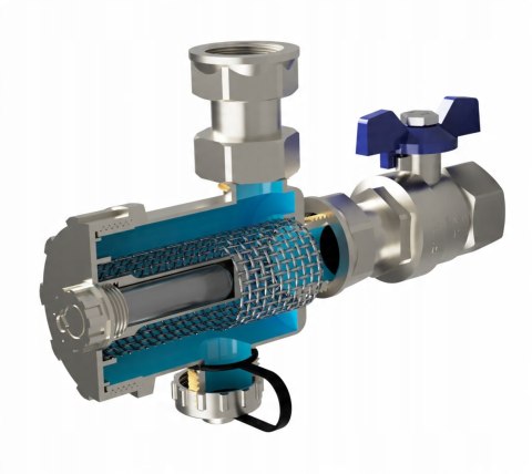Filtr magnetyczny separator zanieczyszczeń - komplet 3/4" Diamond Filtr magnetyczny separator zanieczyszczeń - komplet 3/4" Diamond