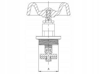 GŁOWICA DO ZAWORU ŻELIWNEGO DN15 (1/2")