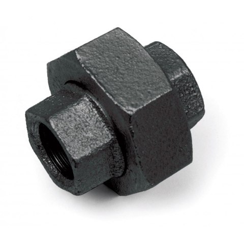 Holender śrubunek dwuzłączka żeliwo czarne 1" DN25 Holender śrubunek dwuzłączka żeliwo czarne 1" DN25
