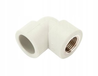 Kolanko PP do zgrzewania 20mm/1/2" gwint wewnętrzny