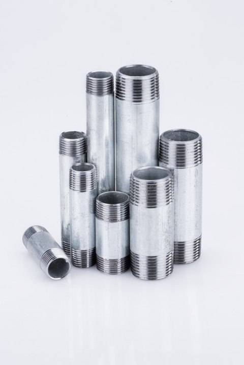 Króciec sztucer łącznik złączka ocynk 1/2" x 350mm Króciec sztucer łącznik złączka ocynk 1/2" x 350mm