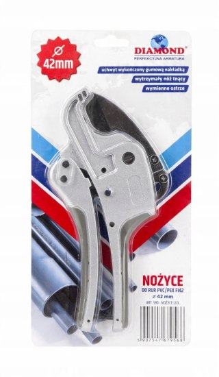 Nożyce do cięcia rur PP, Pex do 42mm