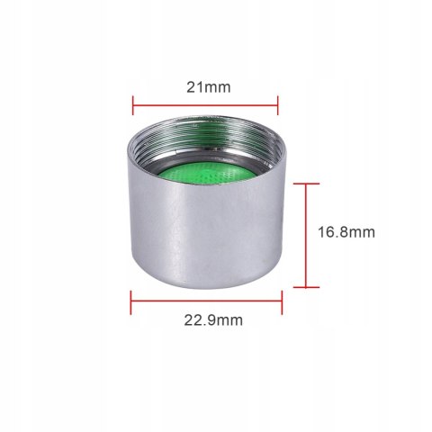 Perlator z gwintem wewnętrznym M22x1 chrom Perlator z gwintem wewnętrznym M22x1 chrom