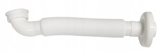Półsyfon umywalkowy 32mm kolankowy z nakrętką 1 1/4"