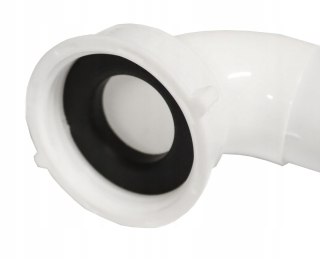 Półsyfon umywalkowy 32mm kolankowy z nakrętką 1 1/4"