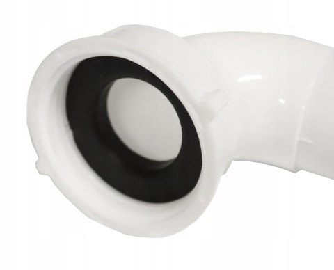 Półsyfon umywalkowy 32mm kolankowy z nakrętką 1 1/4"