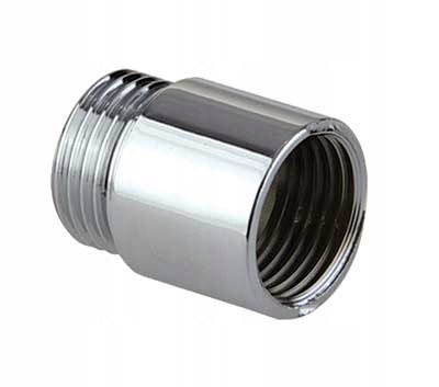 Przedłużka chrom złączka 1/2" x 40mm Przedłużka chrom złączka 1/2" x 40mm