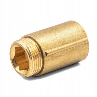 Przedłużka mosiężna 1" x 40mm DN25