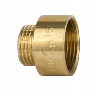 Przedłużka redukcyjna mosiężna GW 1" x GZ 3/4"
