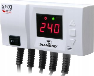 STEROWNIK POMPY C.O. oraz C.W.U. LED DIAMOND ST-03 (CS-08)