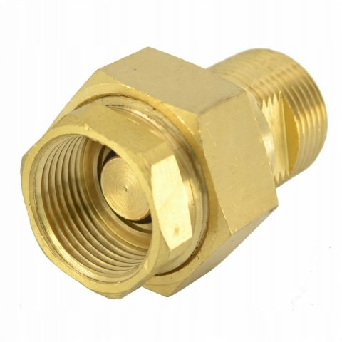 Śrubunek do naczynia wzbiorczego z zaworami zwrotnymi 3/4" DN20 Śrubunek do naczynia wzbiorczego z zaworami zwrotnymi 3/4" DN20