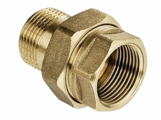 Śrubunek mosiężny prosty oring 2'' DN50 z uszczelką