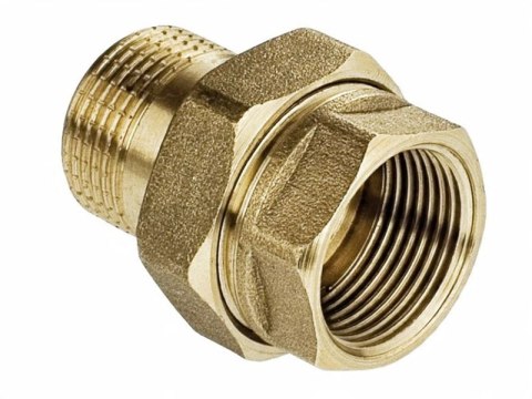 Śrubunek mosiężny prosty oring 2'' DN50 z uszczelką Śrubunek mosiężny prosty oring 2'' DN50 z uszczelką