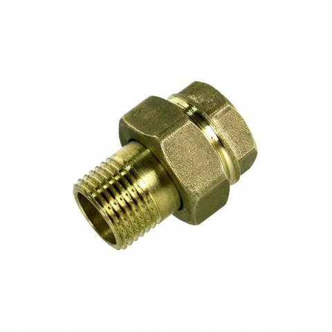 Śrubunek mosiężny prosty oring 2'' DN50 z uszczelką Śrubunek mosiężny prosty oring 2'' DN50 z uszczelką
