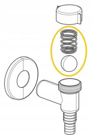 Syfon pralkowy 32 mm