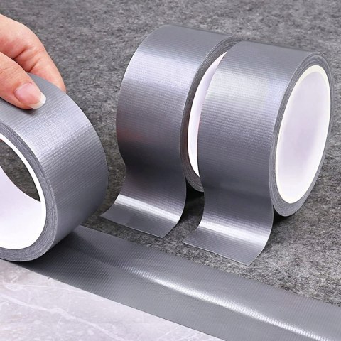 Taśma do otulin Duct srebrna 48 mm x10 yd Taśma do otulin Duct srebrna 48 mm x10 yd