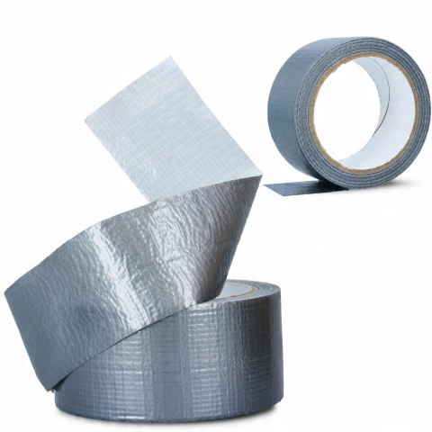 Taśma do otulin Duct srebrna 48 mm x50 yd Taśma do otulin Duct srebrna 48 mm x50 yd
