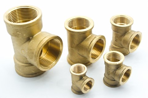 Trójnik mosiądz 1/2" DN15 Trójnik mosiądz 1/2" DN15