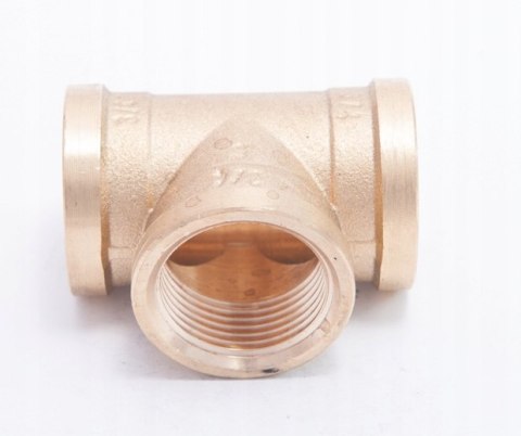 Trójnik mosiądz 1/2" DN15 Trójnik mosiądz 1/2" DN15