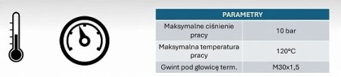 WKŁADKA ZAWOROWA TERMOSTATYCZNA DO GRZEJNIKA STALOWEGO TYPU V M30X1,5 WKŁADKA ZAWOROWA TERMOSTATYCZNA DO GRZEJNIKA STALOWEGO TYPU V M30X1,5