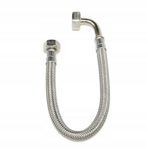 Wężyk kolankowy do wody 1/2'' x 1/2'' 60cm (VE) Wężyk kolankowy do wody 1/2'' x 1/2'' 60cm (VE)