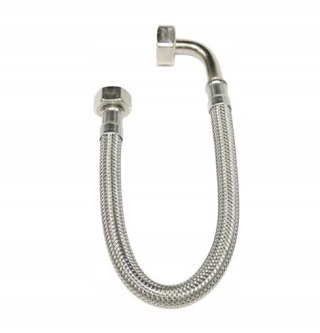 Wężyk kolankowy do wody 3/8" x 3/8" 30cm (VE)
