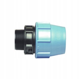 Złączka PE Unidelta 32 mm x 3/4" gwint zewnętrzny