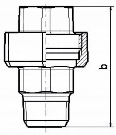 Holender nyplowy śrubunek dwuzłączka ocynk 2" DN50 WZ Holender nyplowy śrubunek dwuzłączka ocynk 2" DN50 WZ
