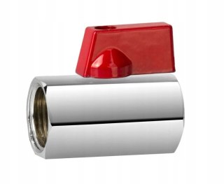 Zawór kulowy mini 1/2" DN15 chrom